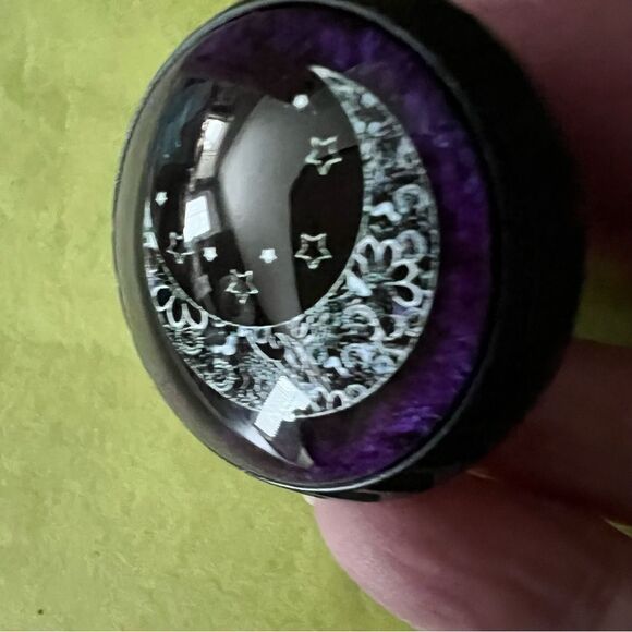 Lorvies set of 4 Knob’s Black & Purple - Picture 5 of 5